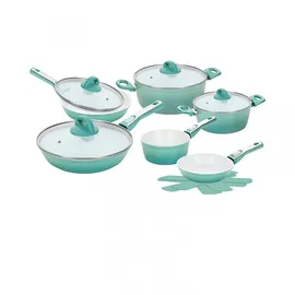 Genius Cerafit Revolution Topf-Set 12-tlg. Bratpfanne + Glasdeckel