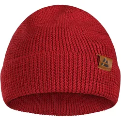 Beanie Merino rot ROT ONE SIZE