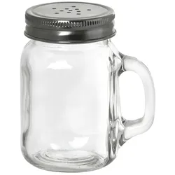 Tablecraft Mason Salz- & Pfefferstreuer 45ml, 7,5 x 5,5 x  Glas (Klares Glas), 6 Stück