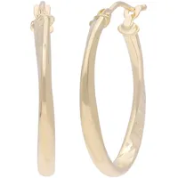 FIRETTI Creolen gedreht Gelbgold 585 96985047-0 19mm