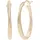 FIRETTI Creolen gedreht Gelbgold 585 96985047-0 19mm