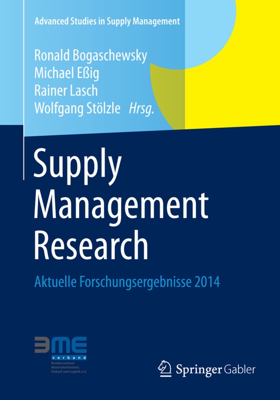 Supply Management Research, Kartoniert (TB)