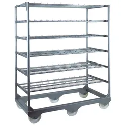 Aufbewahrungswagen mit 6 Ebene h750_06