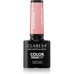 Claresa SoakOff UV/LED Color Lollipop Gel-Nagellack Farbton LOLLIPOP 3 5 g
