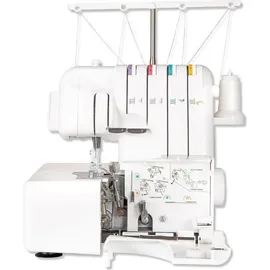 Gritzner - Kayser GRITZNER 788 Overlock Neue Version 2025 mit Fadenabschneider + LED Beleuchtung Black&White Edition mit Fadenschere und Overlockgarn