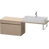 Duravit DuraStyle Waschtisch-Unterschrank DS532407575 80 x 47,8 cm, leinen, für Konsole, 1 Auszug