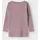 NAME IT Langarmshirt NMFKAB LS TOP NOOS in Feinripp und mit süßer Spitzenkante am Ausschnitt lila 92 EU