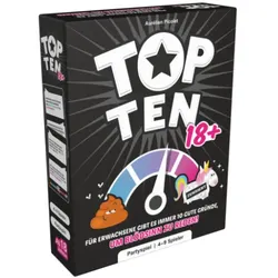 Asmodee Top Ten 18+, Brettspiel, Party, 18 Jahr(e), 30 min