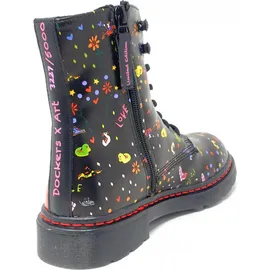 Dockers by Gerli Schnürboots schwarz