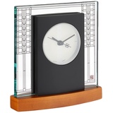 Bulova Glasner House Frankl Lloyd Wright Uhr hell kirschgebeizt B7750