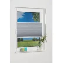 K-HOME Plissee Siena 60 x 130 cm grau