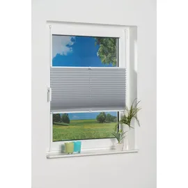 K-HOME Plissee Siena 60 x 130 cm grau