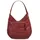 forty° Shopper echt Leder, Made in Italy rot | Rot