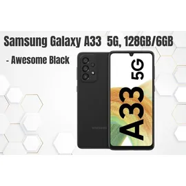 Samsung Galaxy A33 5G 6 GB RAM 128 GB Awesome Black