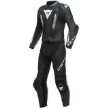 Dainese Laguna Seca 5 Perforierter Lederanzug - Black / Black / White - 48