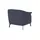 Max Schelling Sessel Lamia Mikrofaser 80 x 77 x 83 cm Blau