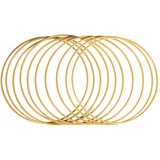 Rayher Metallringe-Set beschichtet gold Ø 20,0 cm 10 St.