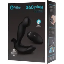 b-Vibe 360 Plug, 13 cm, schwarz