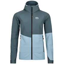 Ortovox Damen Punta Berrino Hoodie Jacke (Größe S, grau)