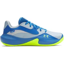 Under Armour Lockdown 7 Low, Basketballschuhe 453 / blue calm/blue atlantis/high vis yellow 40.5