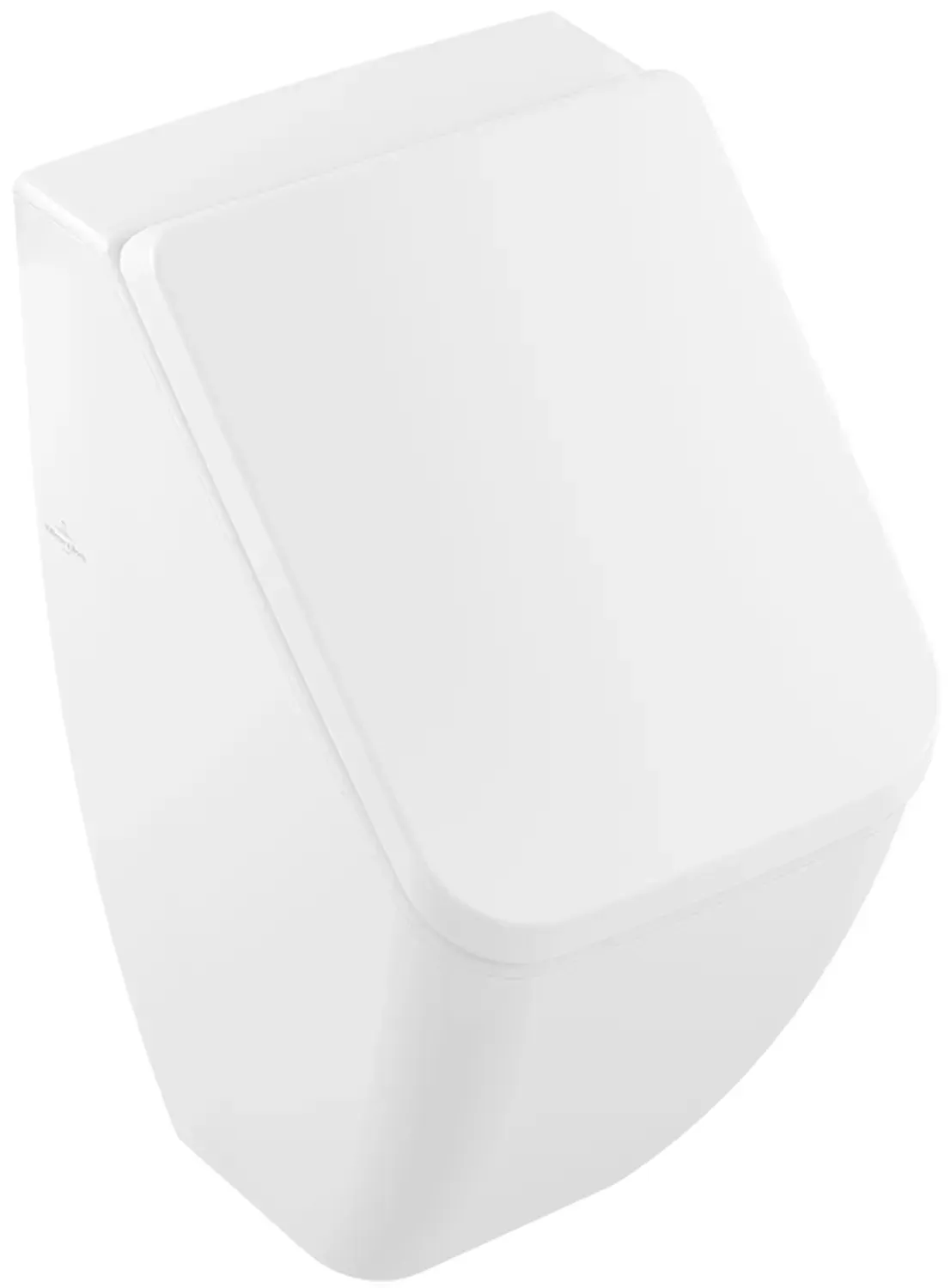 Absaug-Urinal DirectFlush „Venticello“, Befestigung verdeckt, ohne Zielobjekt, Zulauf verdeckt 28,5 × 32 × 54,5 cm in Graphite