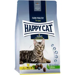 Happy Cat Katzentrockenfutter Culinary Adult Land Geflügel