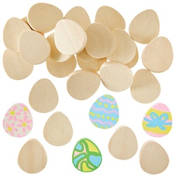 Eier-Malsteine aus Holz  (pro Set 30) Bastelbedarf zu Ostern