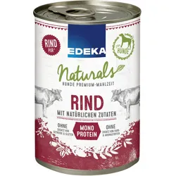 EDEKA Naturals Monoprotein Rind Hundefutter 400G