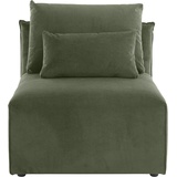 andas Sessel »Nöre«, Modul - zum Zusammenstellen; in vielen Bezugsqualitäten und Farben grün