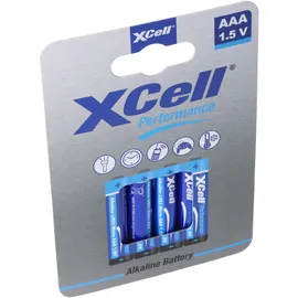 XCell Batterie Alkaline Micro AAA 4 St.
