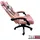 Hti-Living Schreibtischstuhl Krit Pink-Weiß