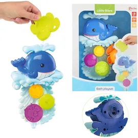 Toi-Toys Wassermühle mit Saugnapf bunt