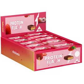 INKOSPOR X-Treme Protein Flash Strawberry-Vanilla Riegel 30 x 65 g