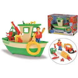Simba 109252574 - Feuerwehrmann Sam - Charlies Fischerboot