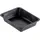 Duni PP Schale 1/4 GN Schwarz ungeteilt