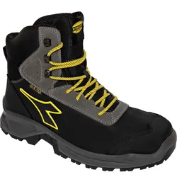 Diadora Utility Sport High S7S, Sicherheitsschuhe Dia-tex Unisex - Schwarz/Dunkelgrau - 42 EU