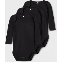 NAME IT Nbnbody 3P LS SOLID Noos, Black, Numeric_62 - numeric_62