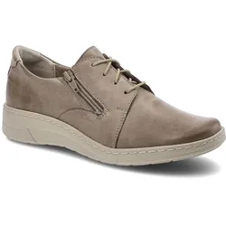 Beige Halbschuhe Wasak Damenschuhe aus Leder, 39