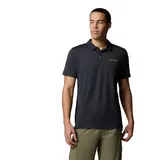 Columbia Tech TrailTM Utility Kurzarm-poloshirt - Black - L