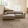 Livora Ecksofa Ottomane links Cord Velours 266x150x80 beige FINN