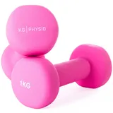 Neopren Hanteln Set  Inkl. Fitnessposter mit 32 Übungen, schweißabweisendes K...