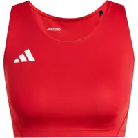 adidas Adizero Essentials Crop Top Team Power Red L