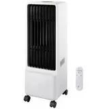 Sygonix Luftkühler 50 W (L x B x H) 272 x 270 x 942 mm Weiß mit Fernbedienung, Oszillierend, Timer, LED-Display
