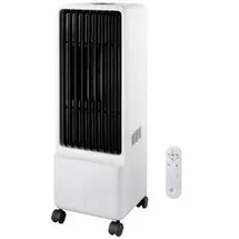 Sygonix Luftkühler 50 W (L x B x H) 272 x 270 x 942 mm Weiß mit Fernbedienung, Oszillierend, Timer, LED-Display