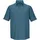KILLTEC Kurzarmhemd kariert Taubenblau 3XL