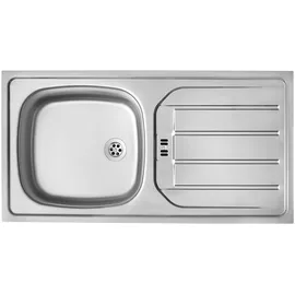 WIHO KÜCHEN Küchenzeile Chicago 280 cm braun