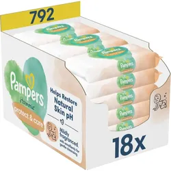 Pampers Harmonie Protect&Care feuchte Feuchttücher für Kinder mit Ringelblume 792 St.