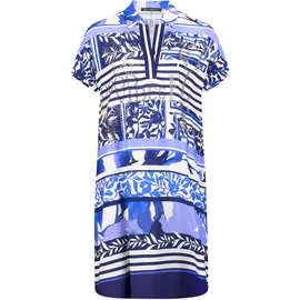 Betty Barclay Sommerkleid Blau/Weiß 42