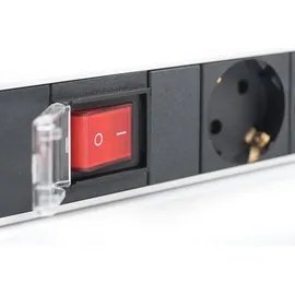 Digitus Steckdosenleiste 2 m Schwarz 7 St.