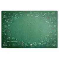 Tischsetmacher Schreibtischunterlage für Jungen und Mädchen – “Back to School“ – aus erstklassigem Vinyl (Kunststoff) – 60 x 40 cm – Rutschfeste Schreibunterlage mit bestem Schutz – Made in Germany